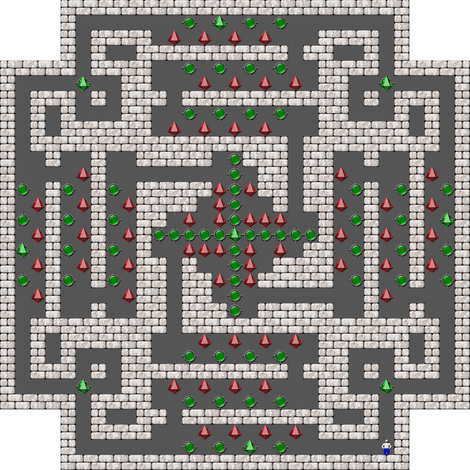 Сокобан Monry and Panda Arranged уровень 105